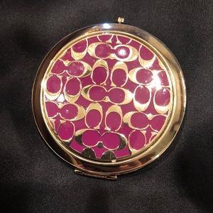 Authentic Coach Compact Mirror